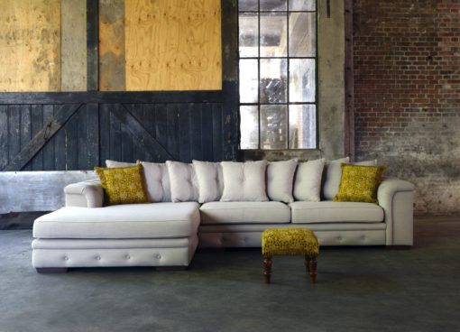 Lucia corner sofa in rural style by Room108